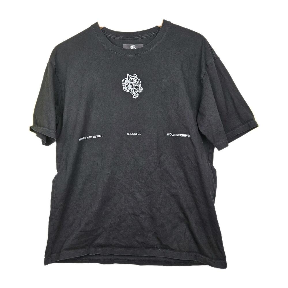 Darc Sport Heaven Has To Wait Wolves Forever T-Shirt Men’s Size L